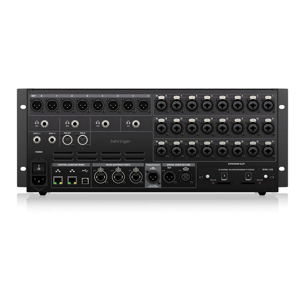 Behringer Wing Rack 48-Channel 28 Bus Full Stereo Digital Mixing Engine