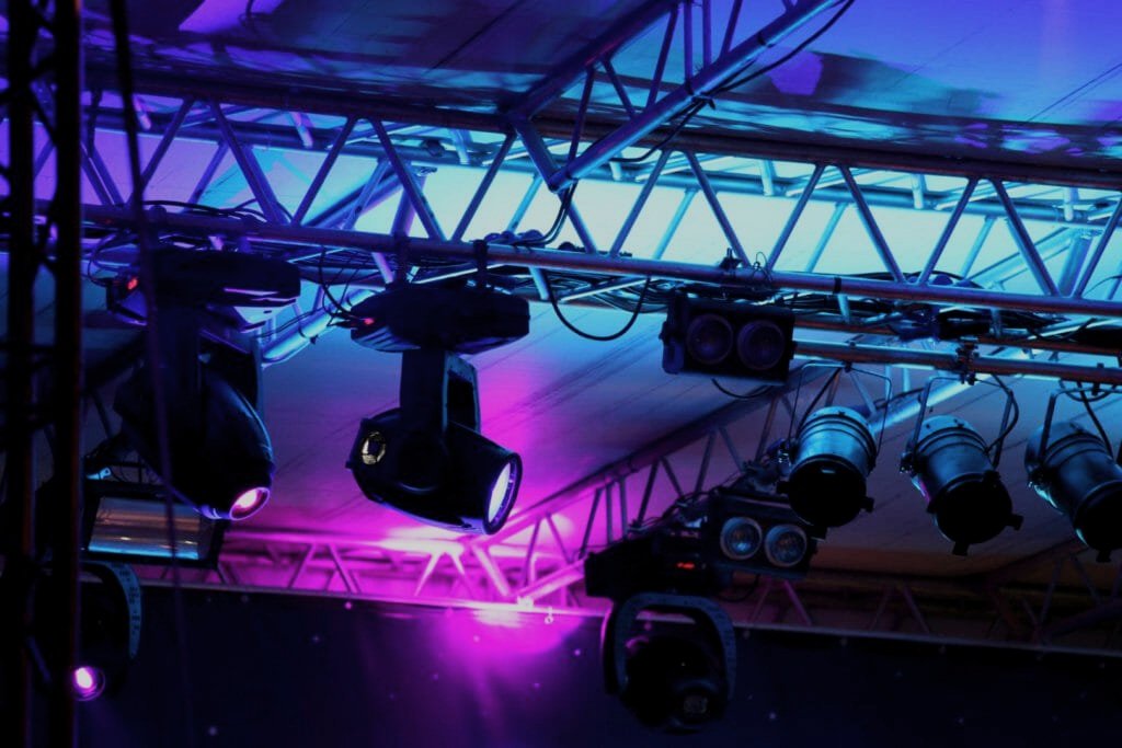 pro audio speaker microphone backline staging lighting rental sales