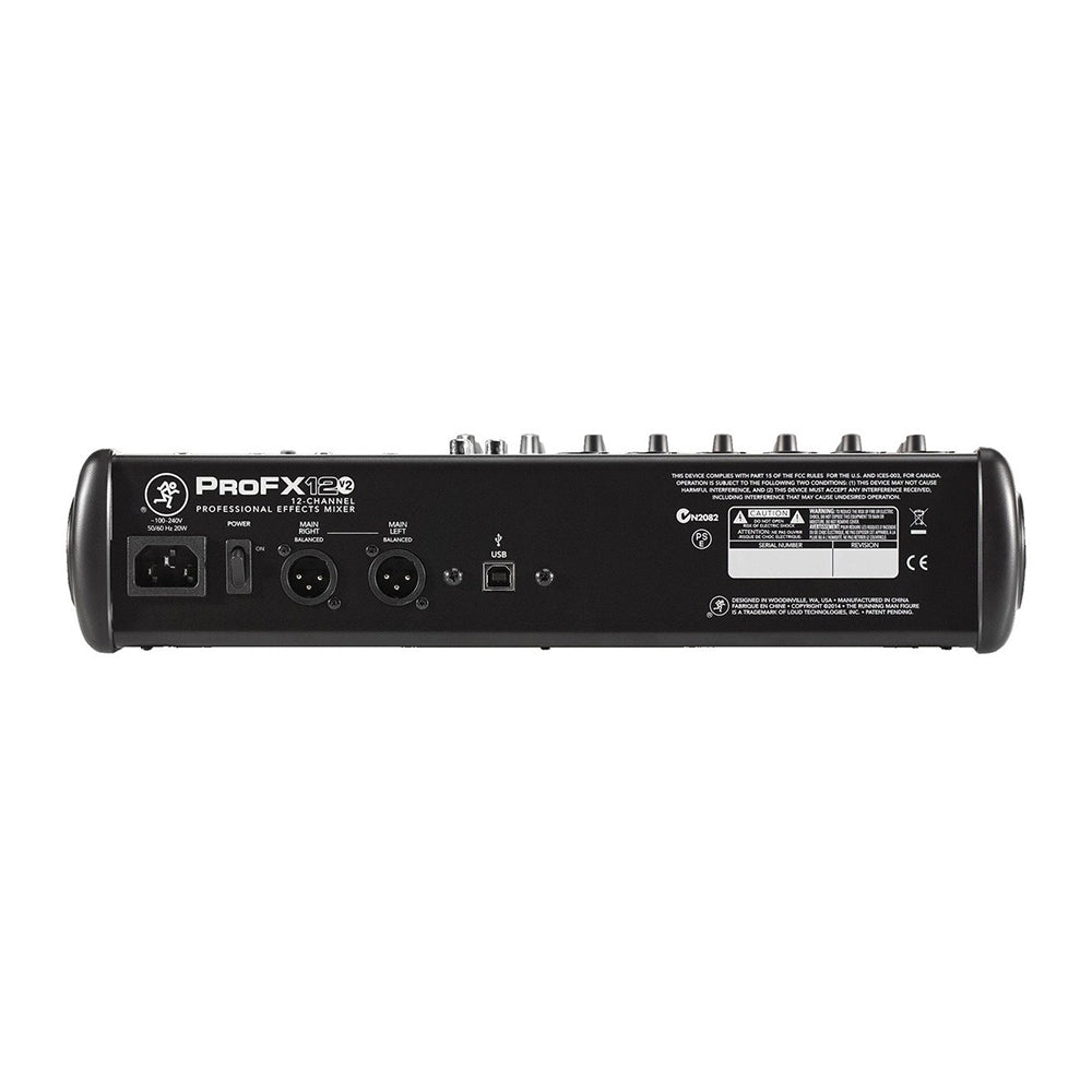Mackie Pro FX12v2 Audio Line Mixer with USB and Effects