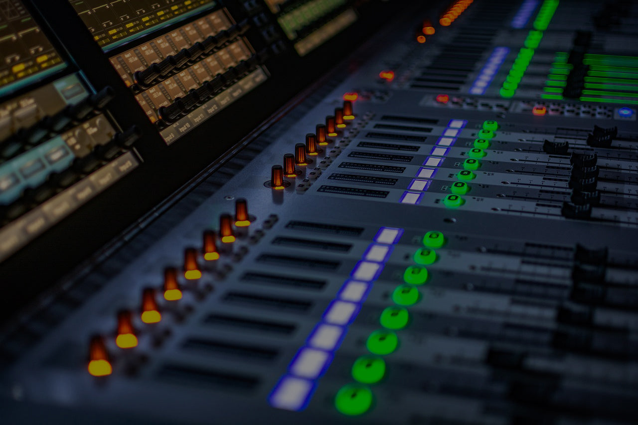 pro audio speaker microphone backline staging lighting rental sales