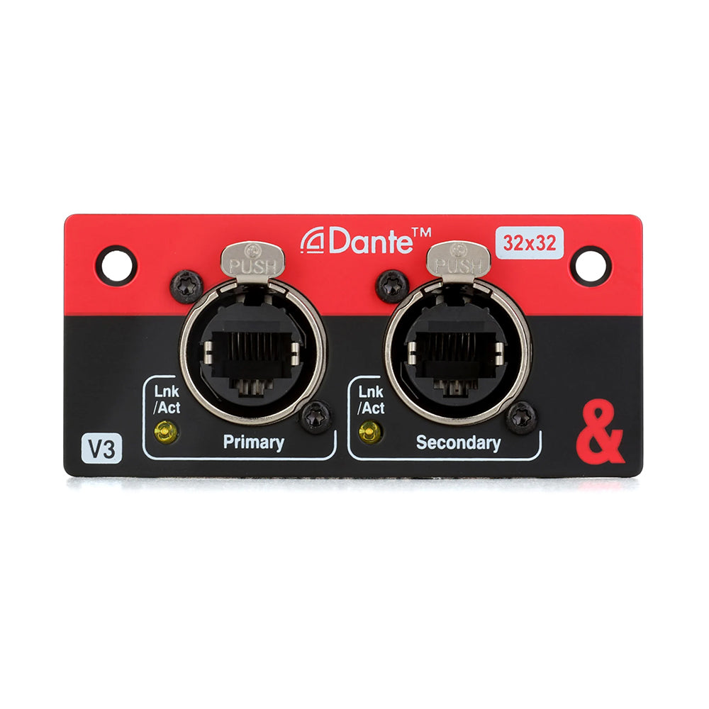 Allen & Heath SQ Dante 32 32 x 32 SQ Series Dante Card