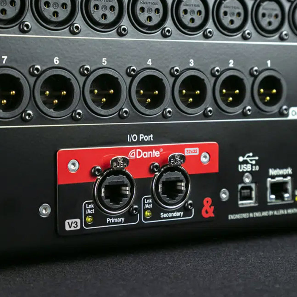 Allen & Heath SQ Dante 32 32 x 32 SQ Series Dante Card
