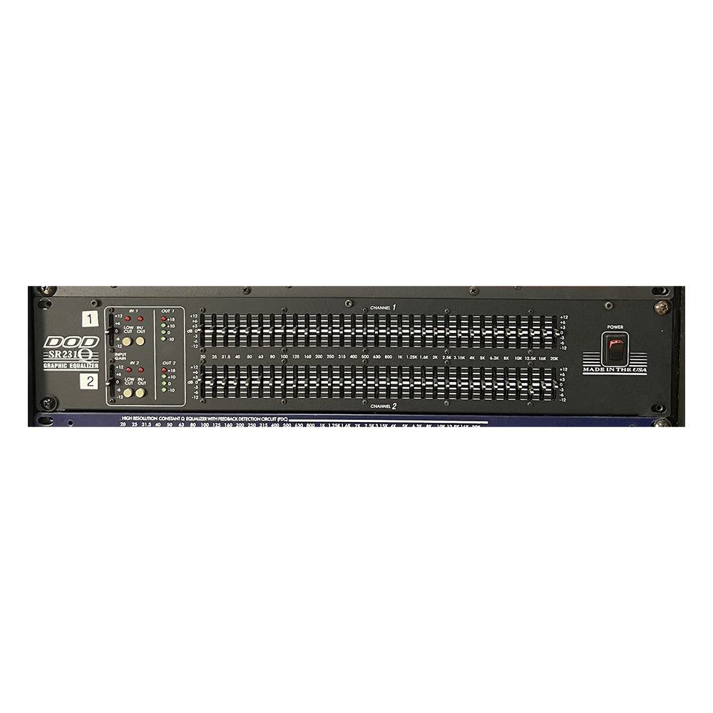 DOD SR231Q Dual 31-Band Constant Q Equalizer