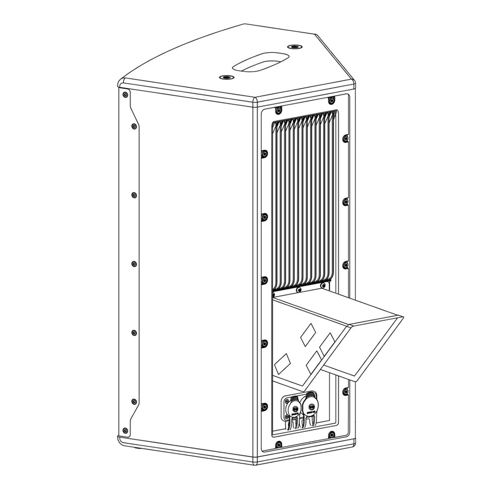 JBL SRX900 RC2 Rain Cover, compatible with point-source products
