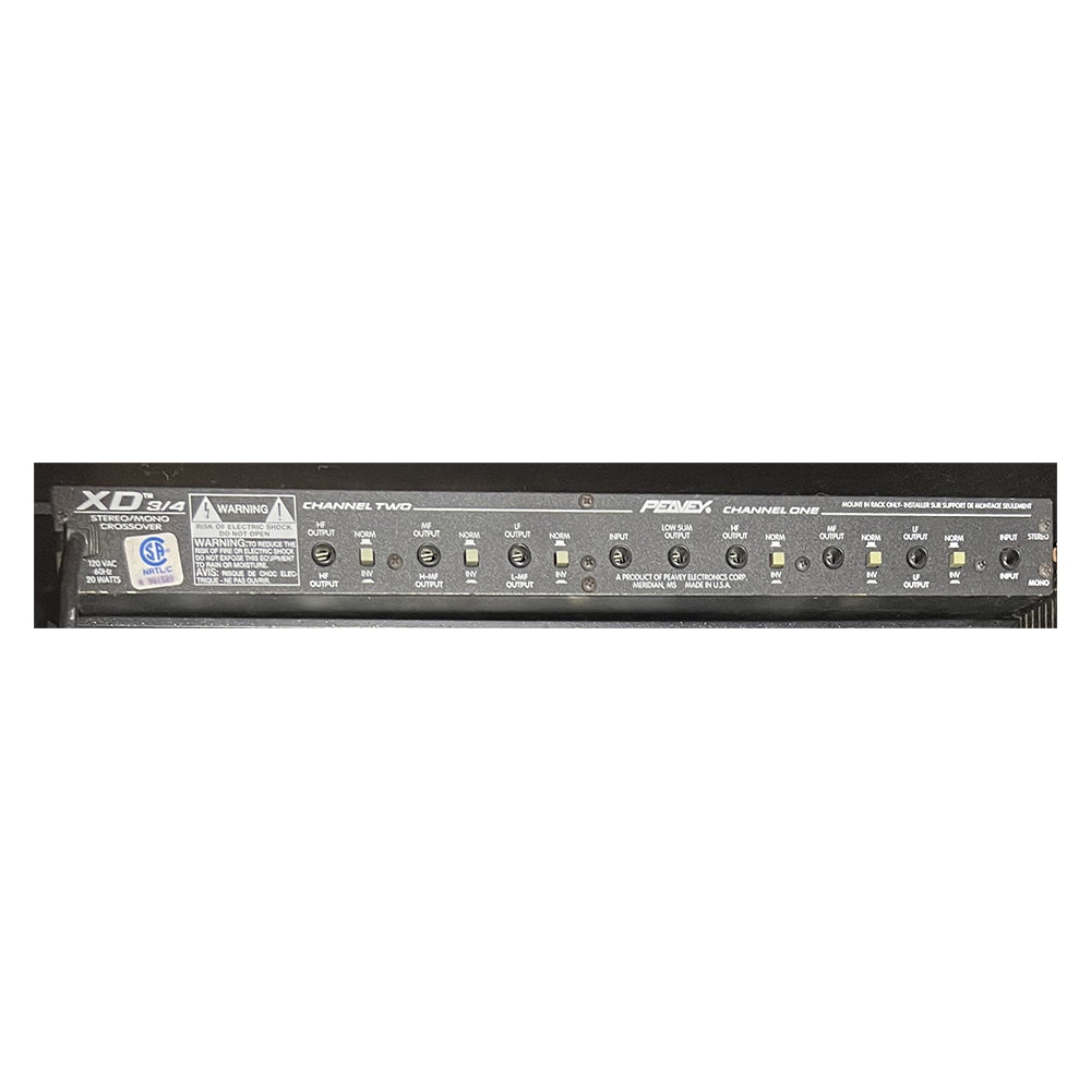 Pre-Owned Peavey XD 3/4 Stereo/Mono Crossover