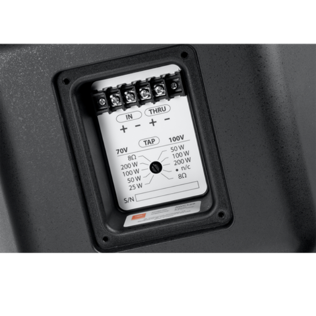 JBL AWC82 All-Weather Compact Loudspeaker - Black
