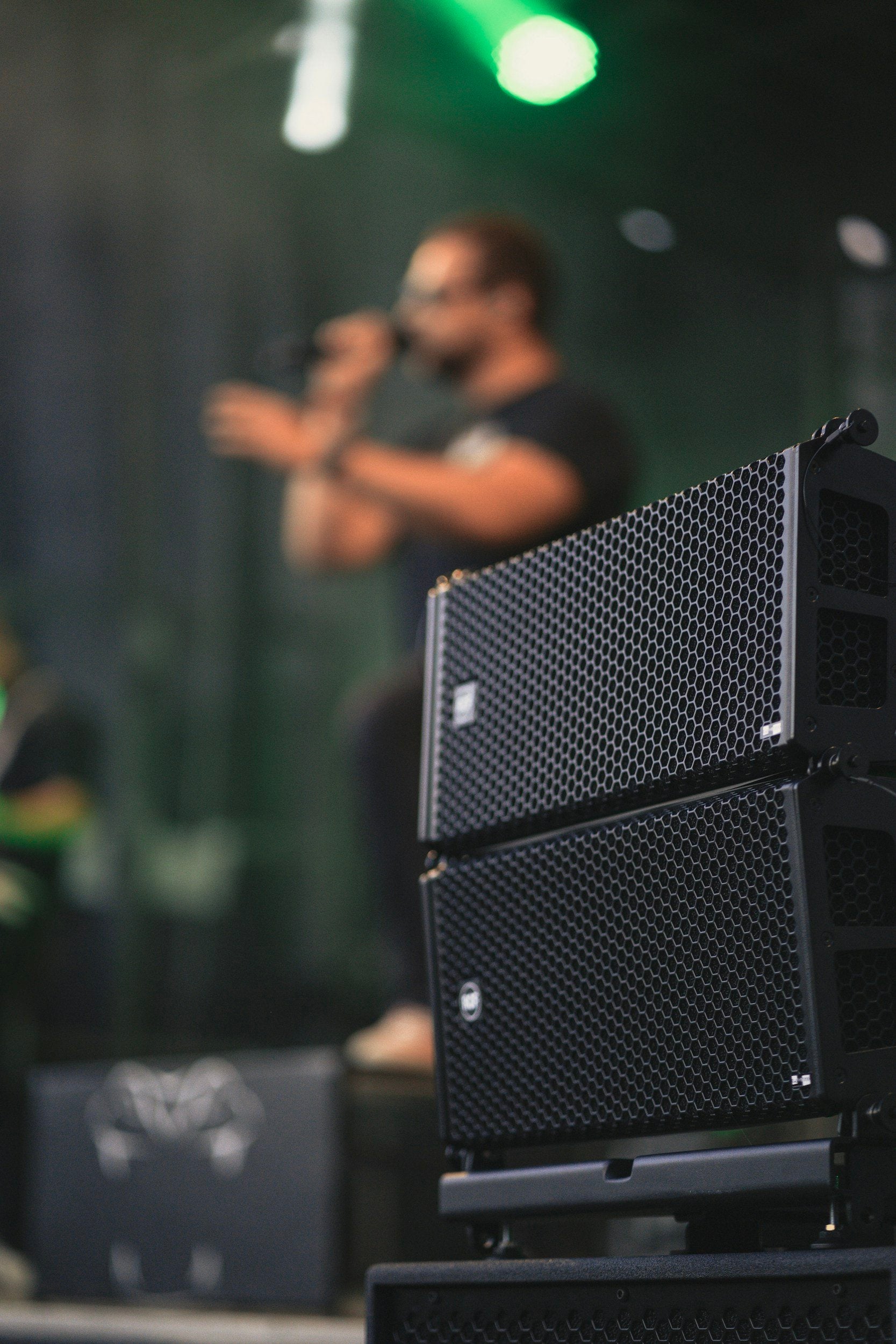 pro audio speaker microphone backline staging lighting rental sales