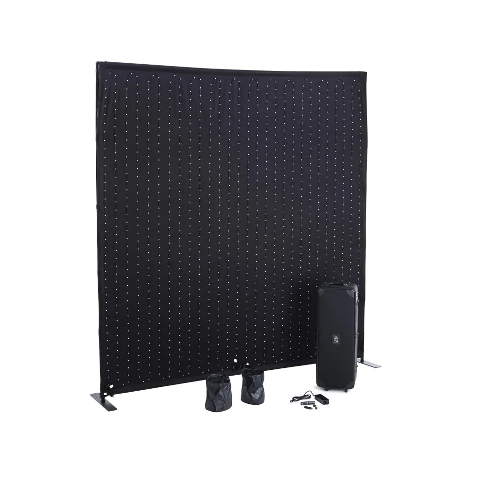 Twinkly Lightwall 8.2 x 8.9 foot 1120 Pixel LED Light Curtain
