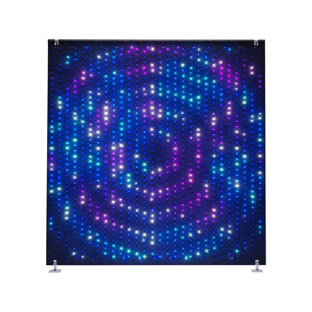 Twinkly Lightwall 8.2 x 8.9 foot 1120 Pixel LED Light Curtain