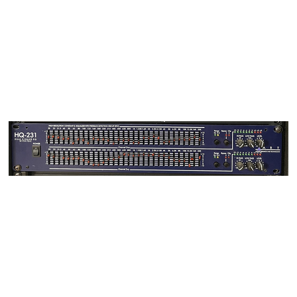 Used Art HQ231 Dual 31-Band Graphic Equalizer