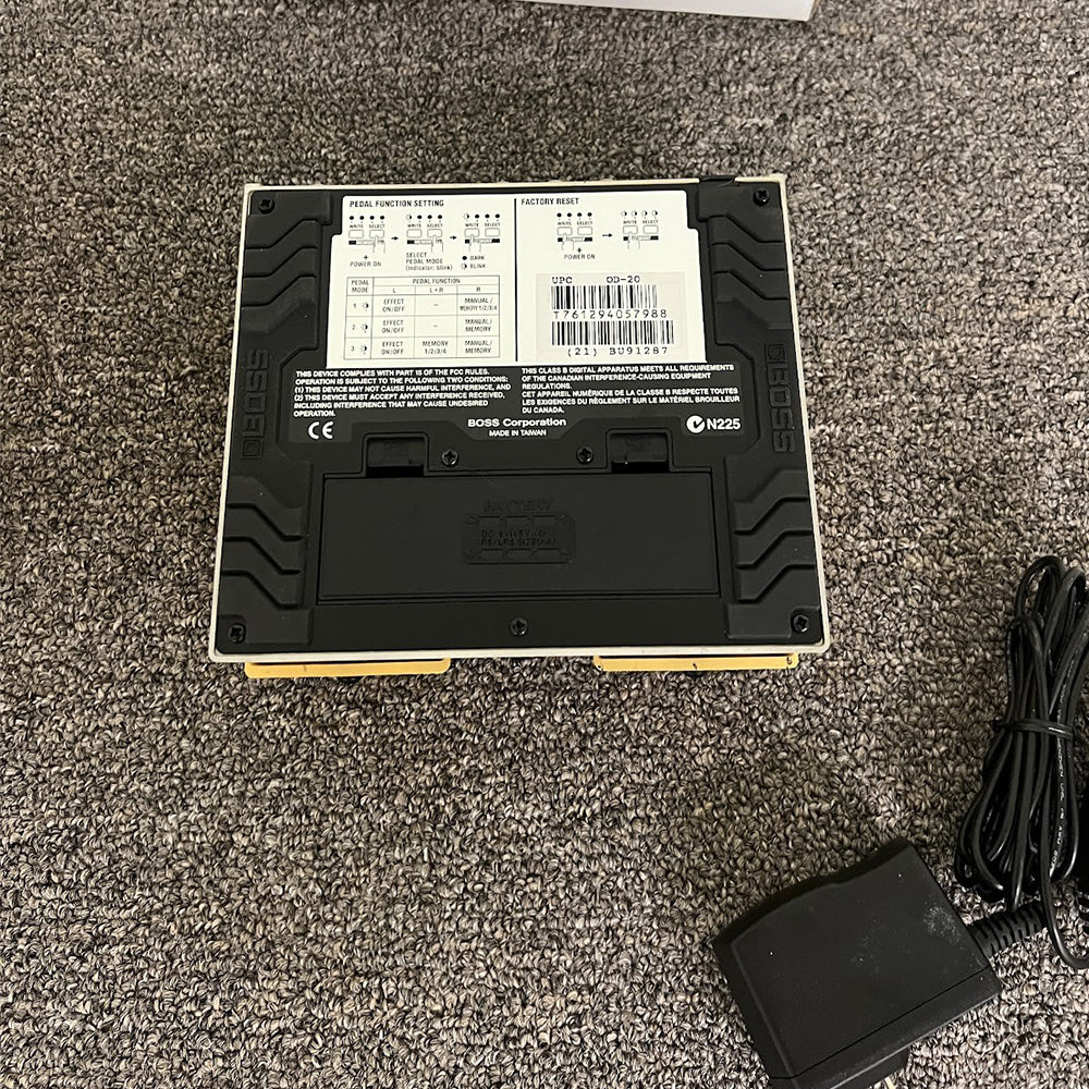 Used BOSS OD-20 Drive Zone Twin Pedal w/COSM