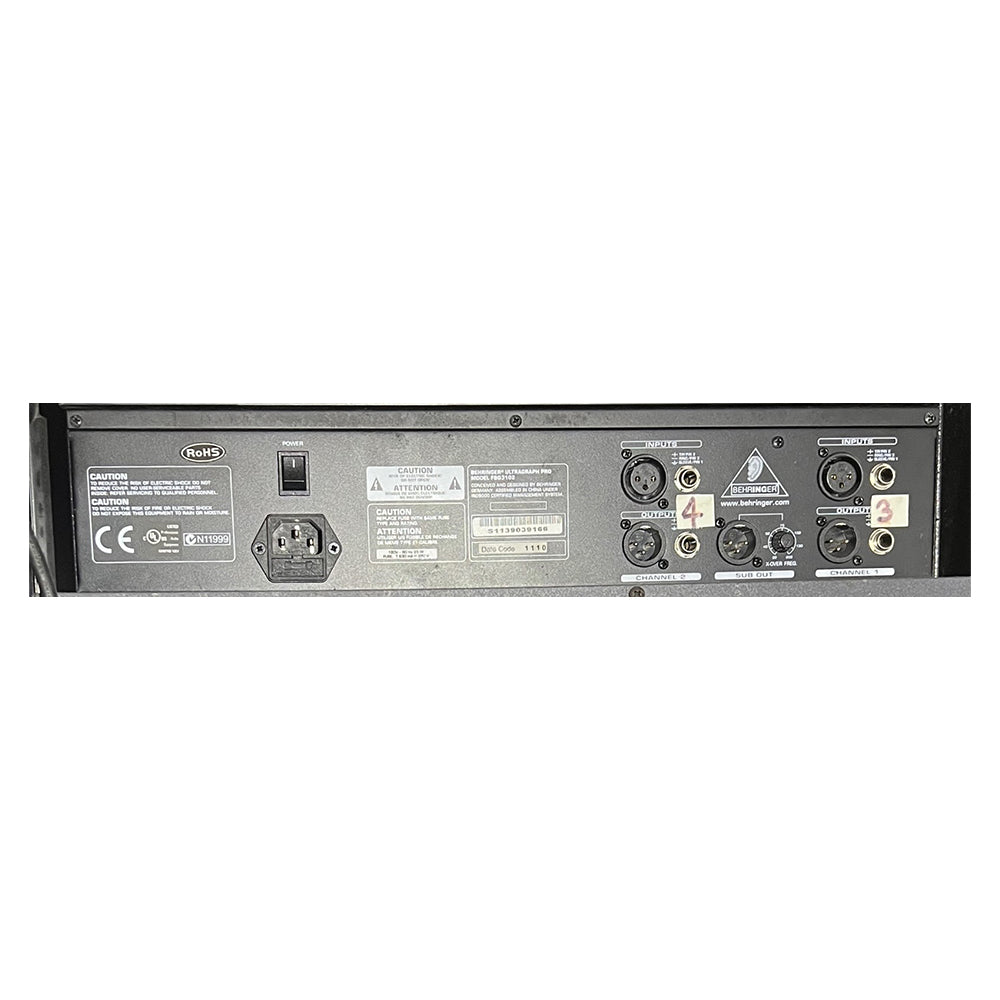 Used Behringer Ultragraph Pro FBQ3102 Stereo Graphic Equalizer #2