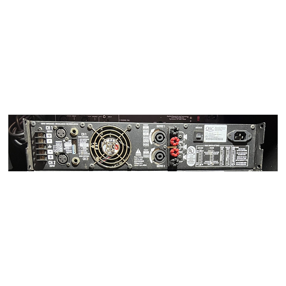 Used QSC RMX 1450 Professional Power Amplifier