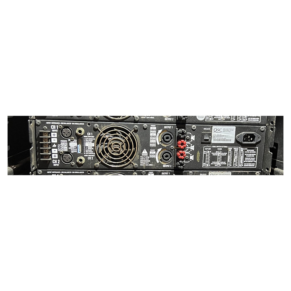 Used QSC RMX 1450 Professional Power Amplifier