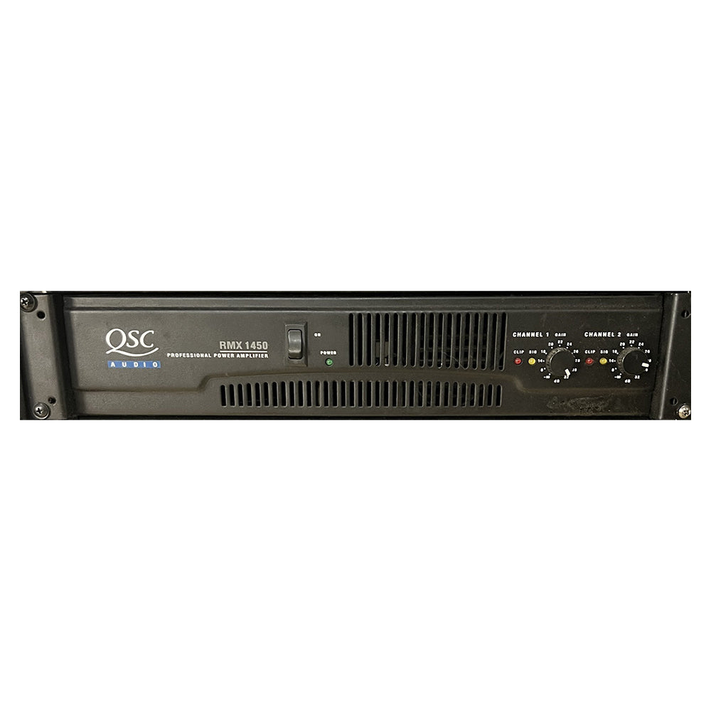 Used QSC RMX 1450 Professional Power Amplifier
