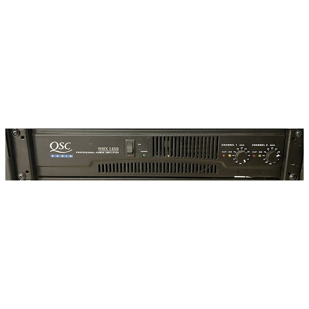 Used QSC RMX 1450 Professional Power Amplifier