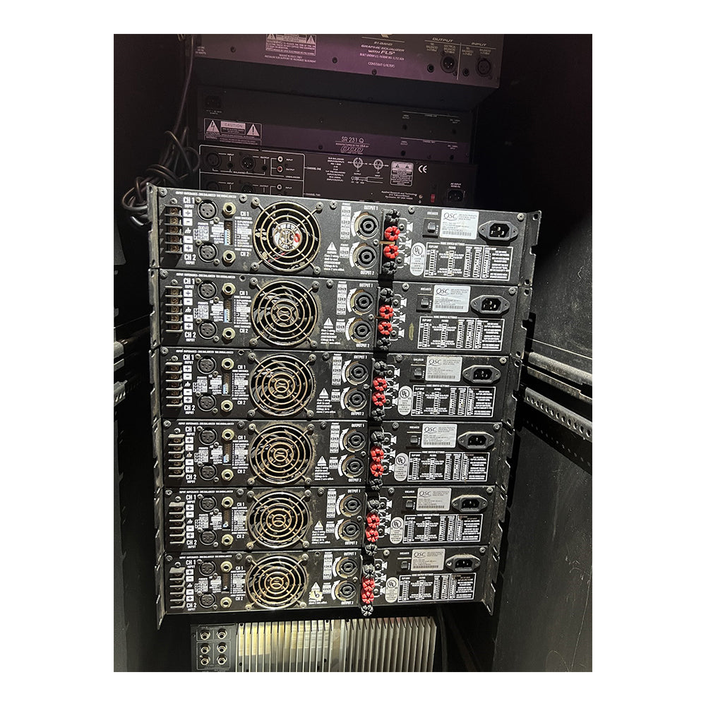 Used QSC RMX 1450 Professional Power Amplifier