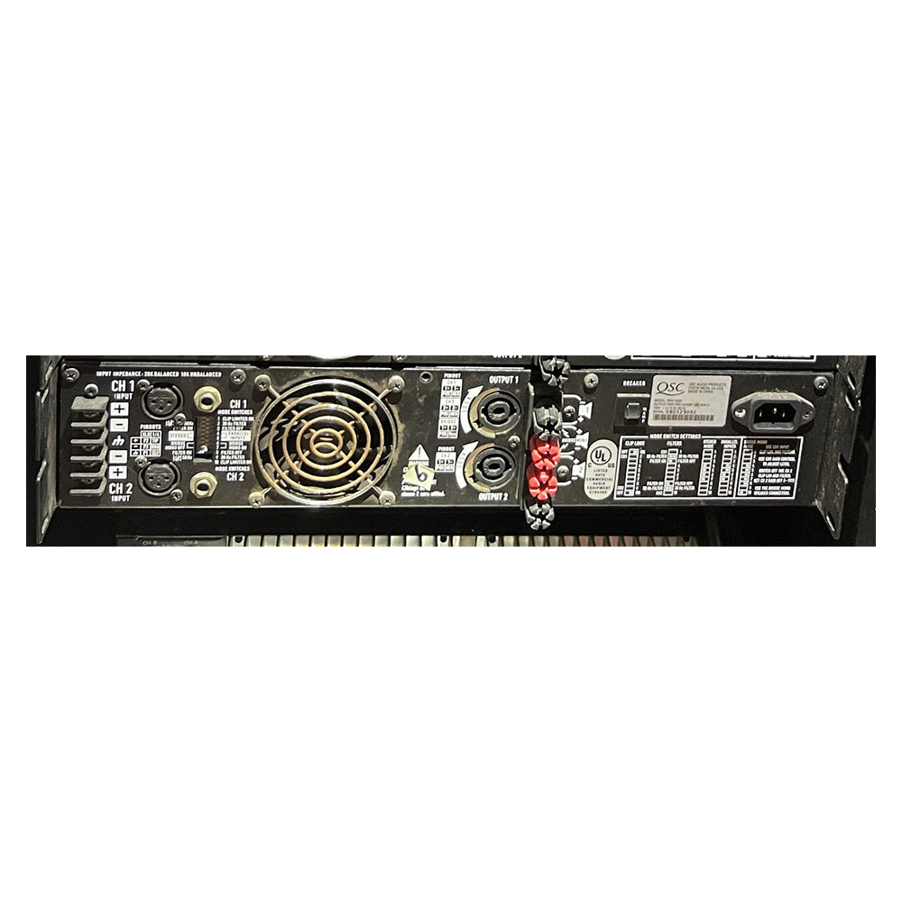 Used QSC RMX 2450 Professional Power Amplifier #3