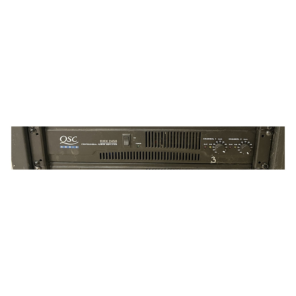 Used QSC RMX 2450 Professional Power Amplifier