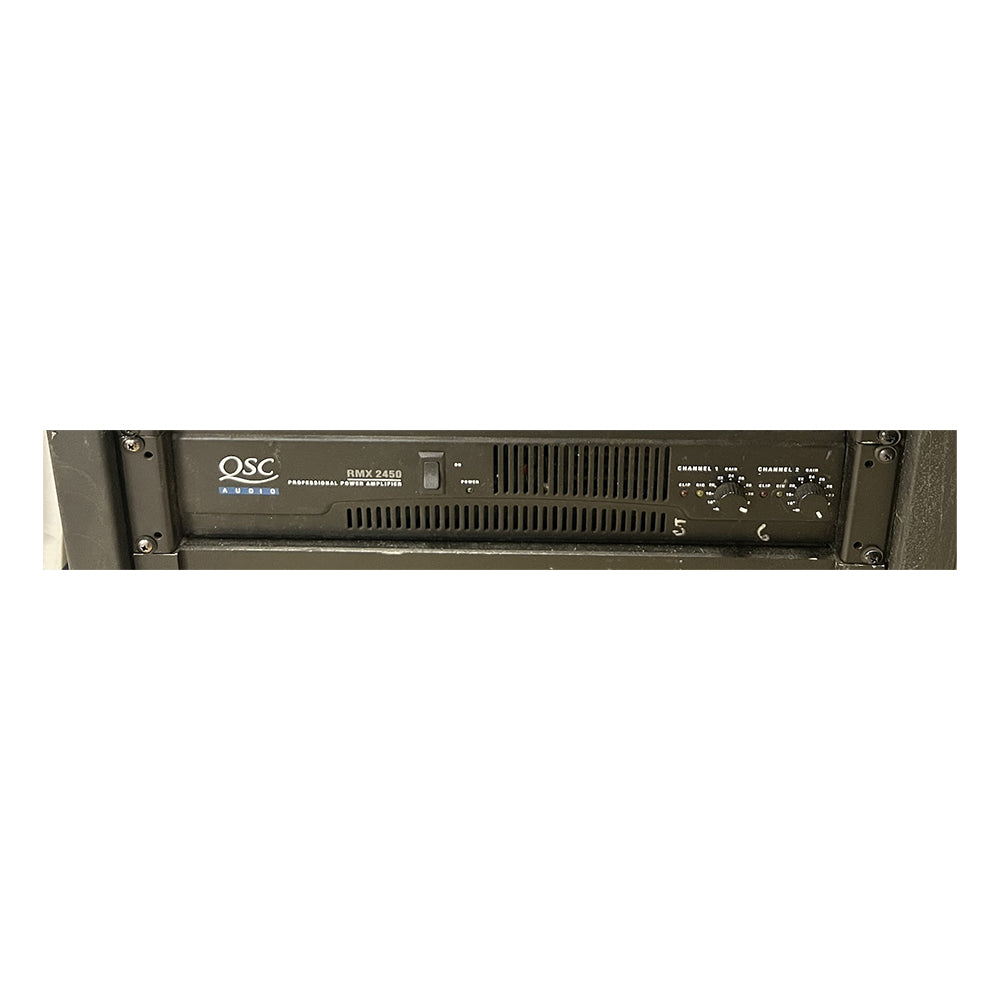 Used QSC RMX 2450 Professional Power Amplifier #3