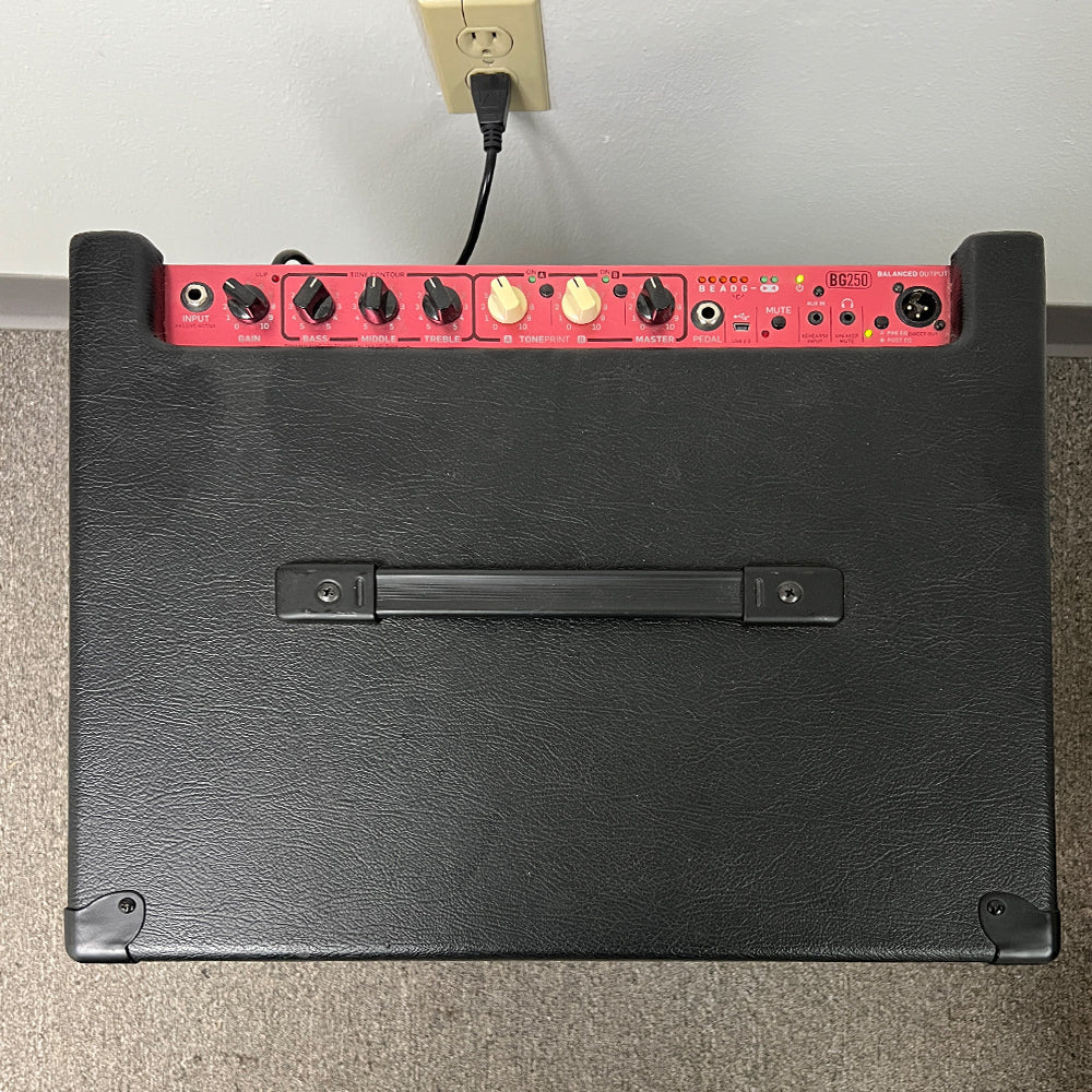 Used TC Electronic BG250-210 - 2x10" 250-Watt Bass Combo